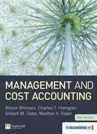 Management and cost accounting